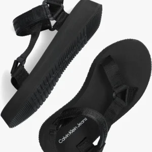 boutique en ligne Calvin Klein Prefresato Sandal 1 Sandales En Noir 15