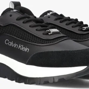 magasin france Calvin Klein 2 Piece Sole Runner Lac U-mix Ma Baskets Basses En Noir 10