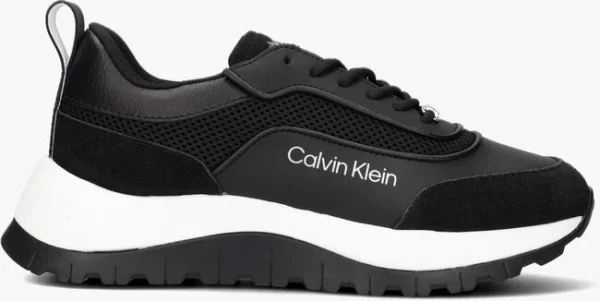 magasin france Calvin Klein 2 Piece Sole Runner Lac U-mix Ma Baskets Basses En Noir 1