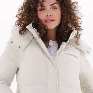 Calvin Klein Veste Matelassé Mw Non-down Short Puffer En Blanc achetez 11