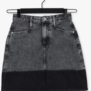 Calvin Klein A-line Utility Mini Skirt Gris Foncé marque pas cher 13