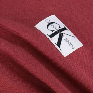 site pas cher Calvin Klein T-shirt Badge Seaming Tee Rouiller 15