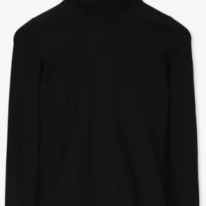 Calvin Klein Haut Stacked Logo Ls Roll Neck En Noir fashioniable 13