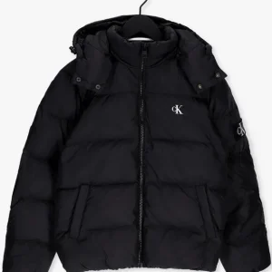 Calvin Klein Veste Matelassé Essentials Down Jacket En Noir se précipiter pour acheter 13