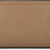 Calvin Klein Minimal Hardware Crossbody Sac Bandoulière En Camel vente pas cher en ligne 19