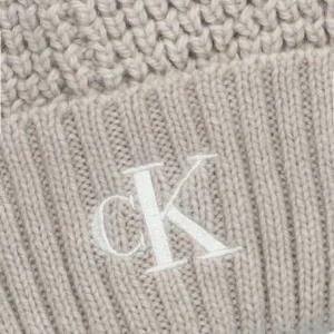 Calvin Klein Waffle Beanie Bonnet En Beige Couleurs variées 9