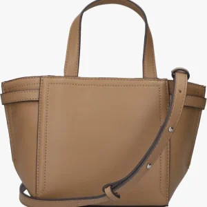 REMISE allant Calvin Klein Minimal Hardware Mini Tote Sac à Main En Camel 11