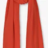 Calvin Klein Essential Knit Scarf 30×180 Foulard En Orange boutique paris 10