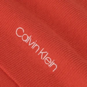 Calvin Klein Essential Knit Scarf 30×180 Foulard En Orange boutique paris 6