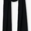 acheter Calvin Klein Monologo Patch Scarf Foulard En Noir 8