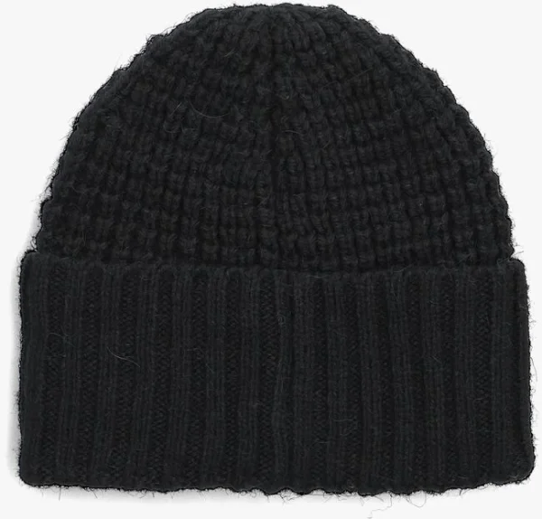 Calvin Klein Waffle Beanie Bonnet En Noir livraison la plus rapide 3