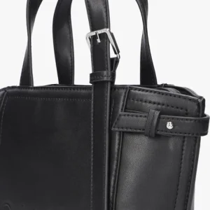 magasin pas cher Calvin Klein Minimal Hardware Mini Tote Sac à Main En Noir 15