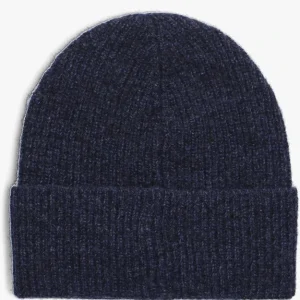 le grand escompte Calvin Klein Daddy Wool Rib Beaniet Bonnet En Bleu 7