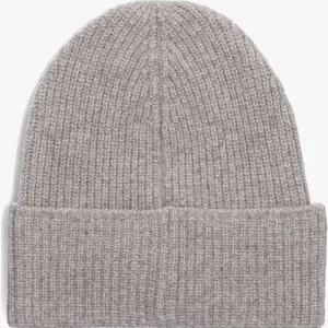 mode Calvin Klein Daddy Wool Rib Beaniet Bonnet En Gris 7