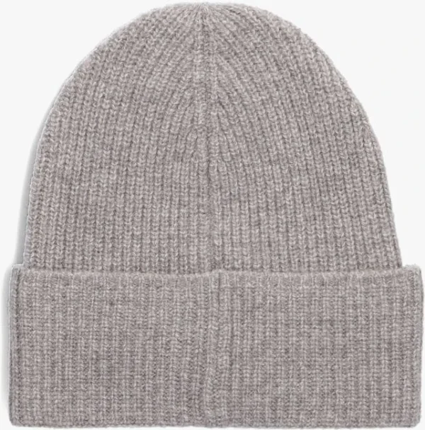 mode Calvin Klein Daddy Wool Rib Beaniet Bonnet En Gris 3