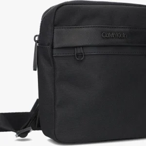 magasin Calvin Klein Remote Conv Reporter S Sac Bandoulière En Noir 9