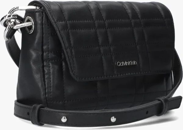 Boutique Calvin Klein Touch Shoulder Bag Chain Sac Bandoulière En Noir 3