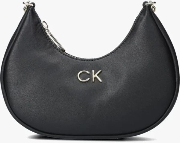 Calvin Klein Shoulder Bag Sm Sac Bandoulière En Noir en promotion 1