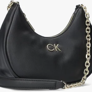 Calvin Klein Shoulder Bag Sm Sac Bandoulière En Noir en promotion 9