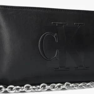 Calvin Klein Shoulder Pouch 25 Chainle Sac Bandoulière En Noir belle 9