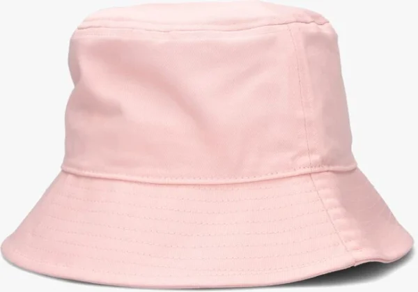 Calvin Klein Logo Embroidery Bucket Hat Chapeau En Rose à prix très bas 4