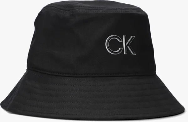 Calvin Klein Bucket Hat Chapeau En Noir mode pas cher 3