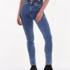 Calvin Klein Skinny Jeans High Rise Skinny 15787 En Bleu à prix réduits 19