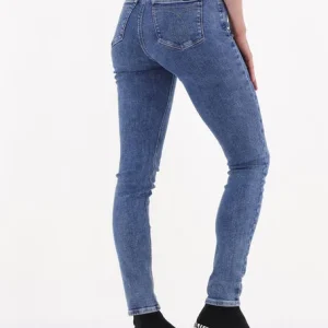 Calvin Klein Skinny Jeans High Rise Skinny 15787 En Bleu à prix réduits 9