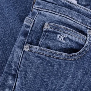 Calvin Klein Skinny Jeans High Rise Skinny 15787 En Bleu à prix réduits 15