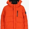 Calvin Klein Veste Matelassé Essential Puffer Jacket En Orange grossiste 11