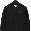 Large choix en ligne Calvin Klein Classic Bomber Jacket En Noir 13