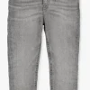 Calvin Klein Skinny Jeans Skinny Hr Light Wash Grey Str En Gris marque moins cher 13