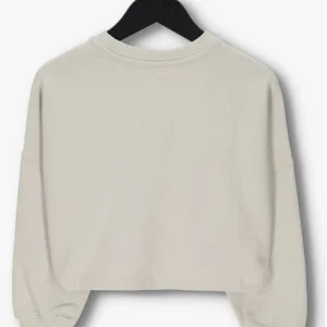 en ligne officielle Calvin Klein Chandail Monogram Off Placed Sweatshirt En Beige 9