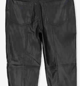 Calvin Klein Pu Leather Jogger Pants En Noir exclusivement disponibles 9