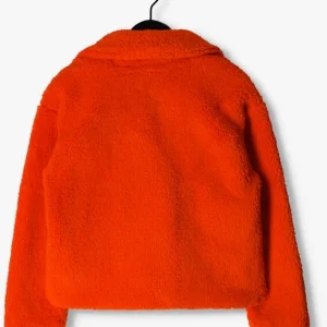 Calvin Klein Manteau Teddy Short Teddy Jacket En Orange nouvelle saison 9