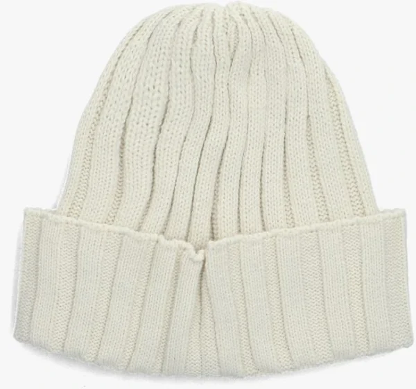 Calvin Klein Monogram Rib Beanie Bonnet En Beige vente à bas prix 3