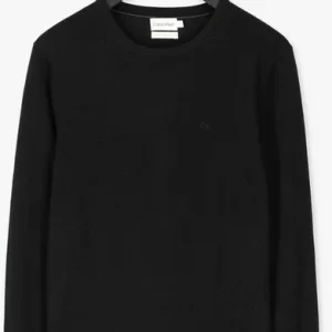 magasin pour Calvin Klein Chandail Superior Wool Crew Neck Sweater En Noir 13