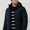 boutique pas cher Calvin Klein Veste Matelassé Crinkle Nylon Puffer Jacket Bleu Foncé 19