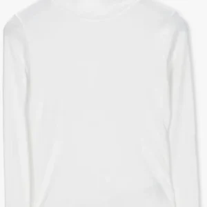 Calvin Klein Col Roulé Rib Mock Neck En Blanc à prix réduits 13