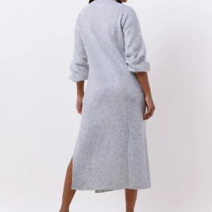 achetez pas cher Calvin Klein Robe Midi Fluffy Yarn Sweater Dress En Gris 9