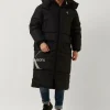 Calvin Klein Veste Matelassé Essentials Non Down Long Jacket En Noir marque moins cher 17