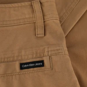 site officiel Calvin Klein Pantalon Cargo Skinny Washed Cargo Pant En Camel 15