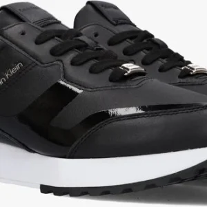 Réductions Calvin Klein Asy Skived Runner La Baskets Basses En Noir 10