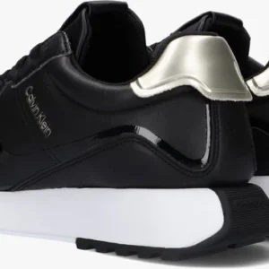 Réductions Calvin Klein Asy Skived Runner La Baskets Basses En Noir 12