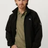 marques de renommée Calvin Klein Jack Unpadded Harrington Jacket En Noir 19