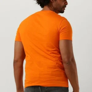 Calvin Klein T-shirt Micro Monolgo Tee En Orange site en ligne 9