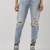 Calvin Klein Mom Jeans Mom Jean Ankle Bleu Clair à prix d'occasion 17