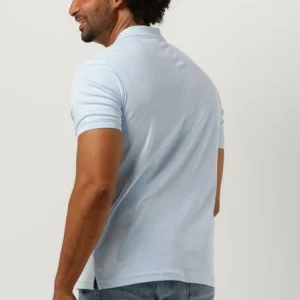 Calvin Klein Polo Smooth Cotton Slim Polo Bleu Clair Promotio de vente 9