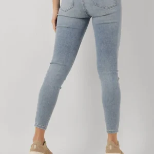 Calvin Klein Skinny Jeans High Rise Super Skinny Ankle En Bleu grand choix 9