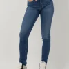 Calvin Klein Skinny Jeans High Rise Skinny En Bleu dernières 19